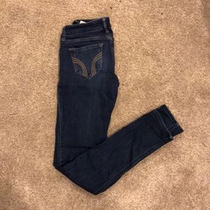 Hollister Dark Wash Super Skinny Jeans